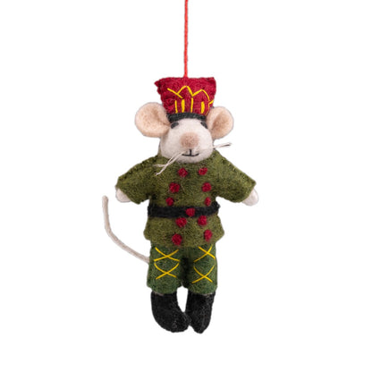 Vilten hanger muis notenkraker kapitein