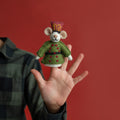Fingerpuppe Maus Nussknacker Kapitän