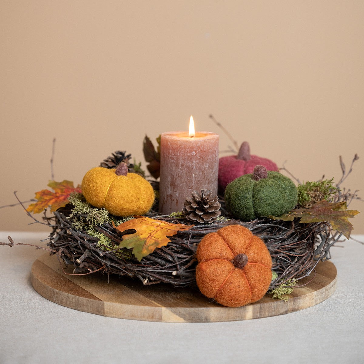 Pumpkin Medium Assorted 4 pcs.