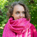 Fuchsia Blend Shawl
