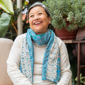 Sari scarve Turquoise shades