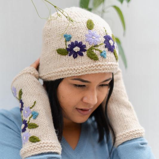Muts Flowers Beige