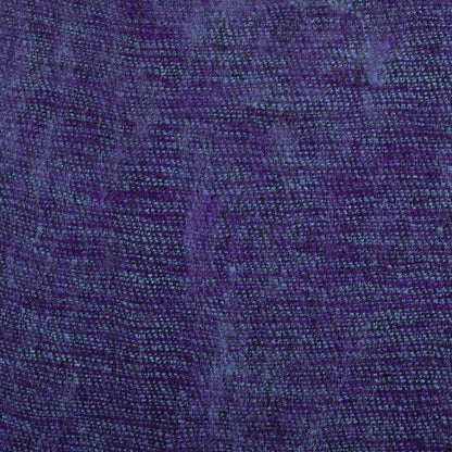 Detailfoto van plaid paars gemêleerd