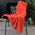 Wohndecke warmem Orange