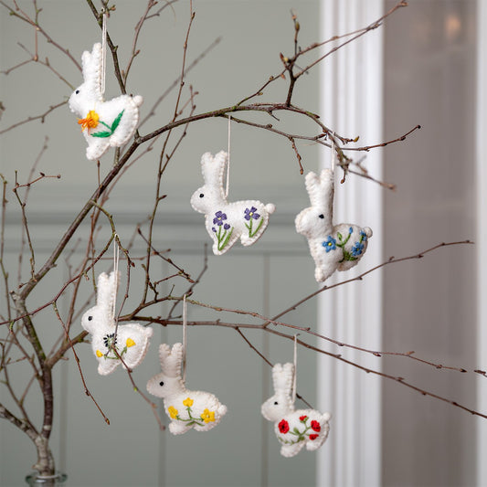 Hanger Wildflower Konijn Ass. 6 st. SALE