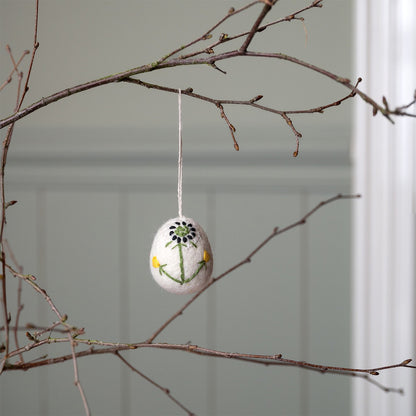 Löwenzahn-Ei-Anhänger im Angebot