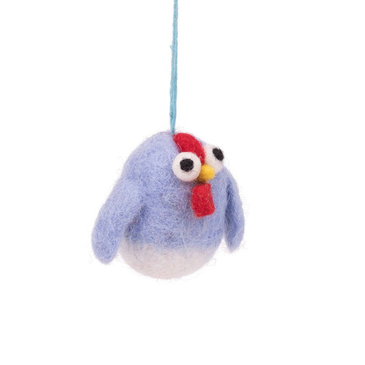 Hanger Gekke Kip Pasteltinten Blauw