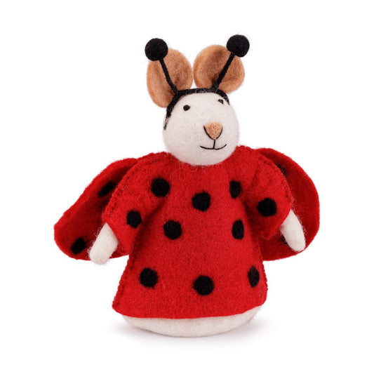 Decoratie Muis Lieveheersbeestje