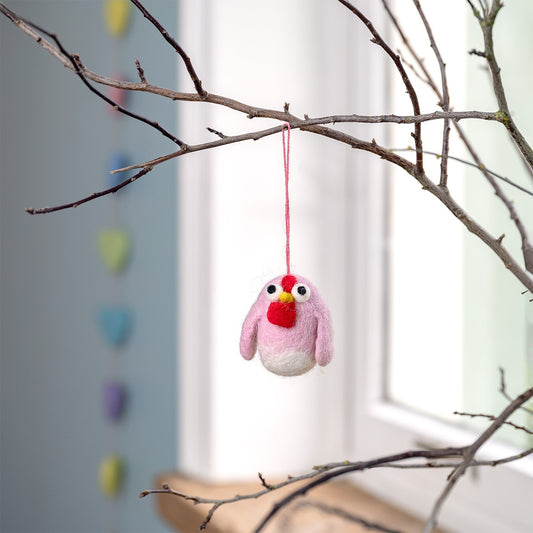 Hanger Gekke Kip Pasteltinten Roze