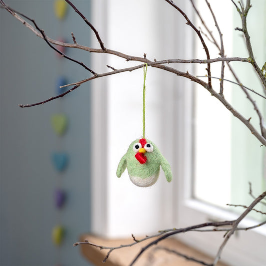 Hanger Gekke Kip Pasteltinten Groen