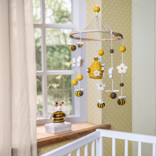 Mobiel Bij met Margrietjes