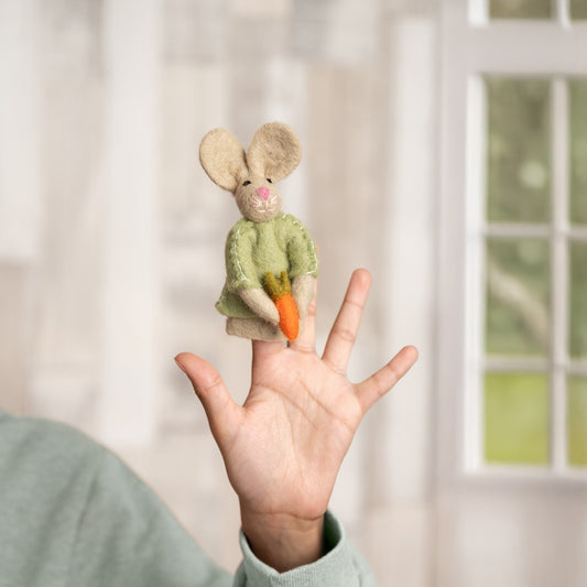 Vingerpopje Funny Bunny Wortel SALE