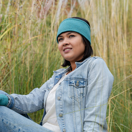 Haarband Cosy Turquoise