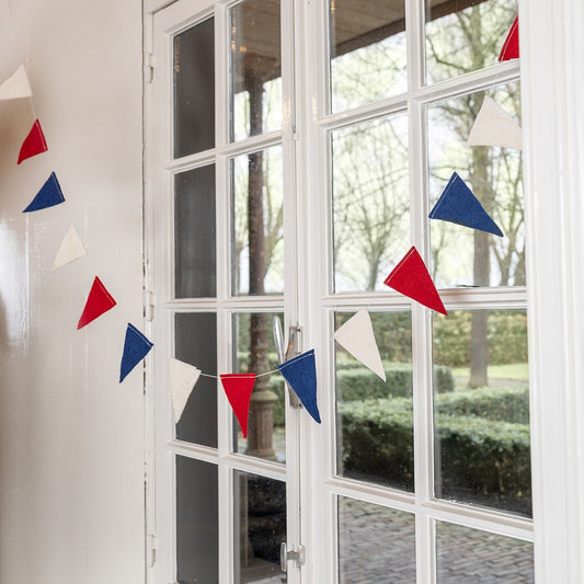 Viltslinger Vlag Rood Wit Blauw