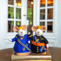 Decoration Mouse King and Queen