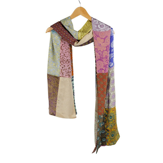 Sarisjaal Patchwork Aardetinten