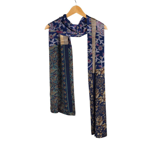 Sarisjaal 3-Dessin Blauwtinten