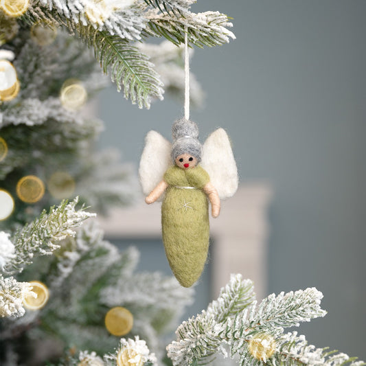 Hanger Engeltje Lichtgroen