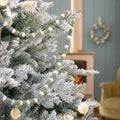 Felt Garland Felt balls Small Winter Wonderland