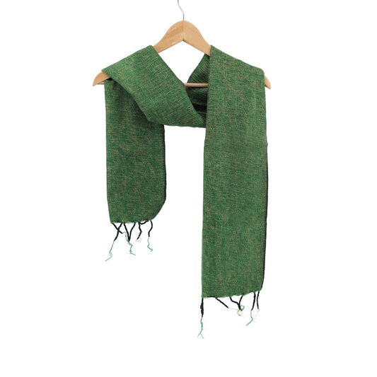 Vilten kleine sjaal appelgroen