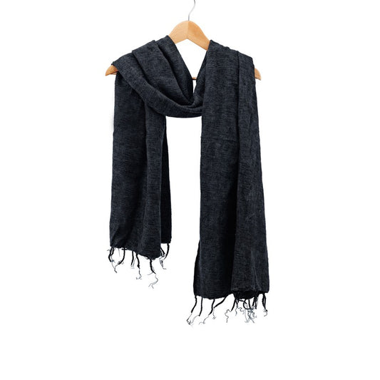 Sjaal Antraciet