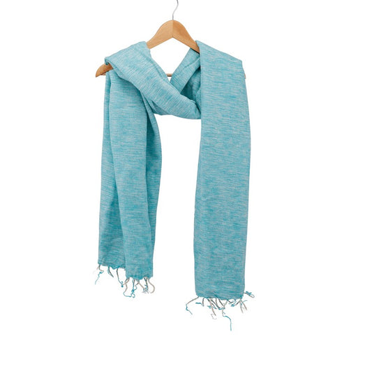 Sjaal Ibizablauw