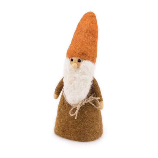 Decoratie Kabouter Indian Summer Bruin