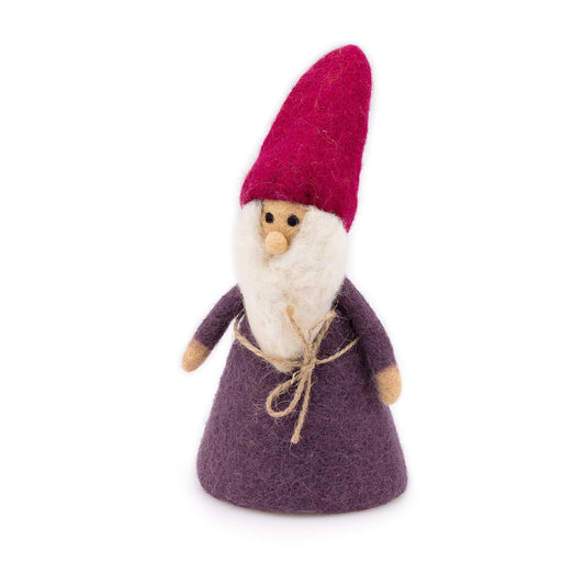 Decoratie Kabouter Indian Summer Paars