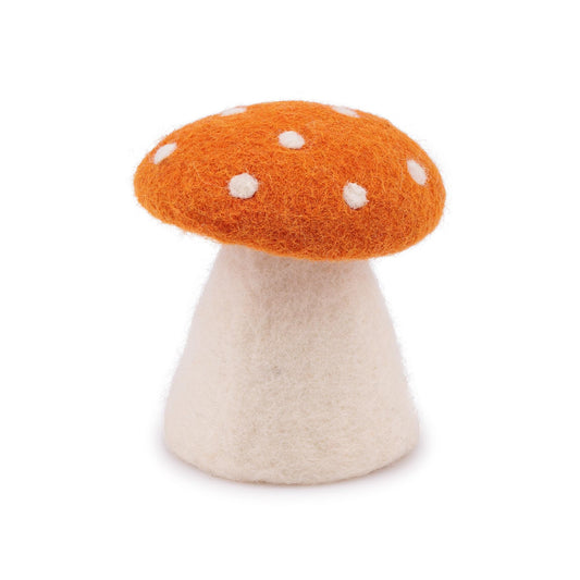 Decoratie Paddenstoel Indian Summer Cognac