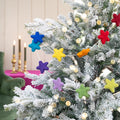 Felt Garland Star Multicolor