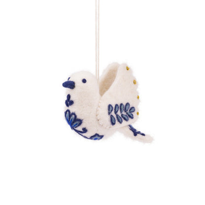 Hanger Vredesduif Delfts Blauw