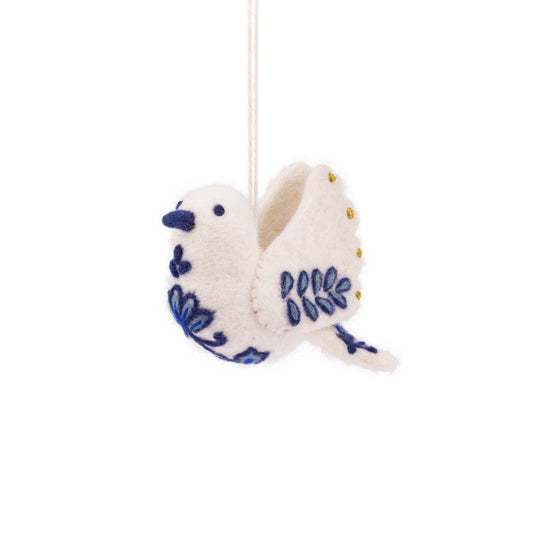Hanger Vredesduif Delfts Blauw