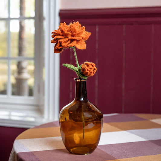 Vilten dahlia xl cognac