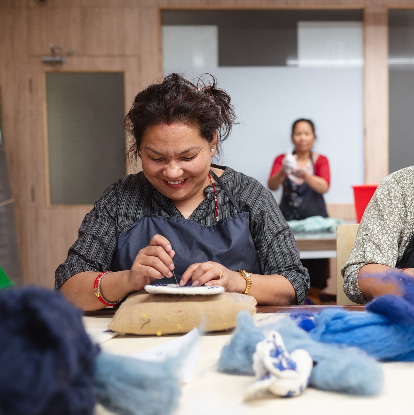 Hanger Vredesduif Delfts Blauw
