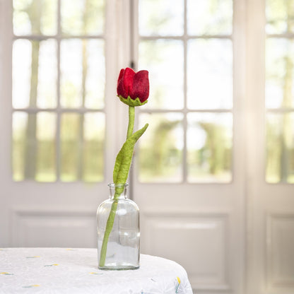 Detailfoto van vilten tulp multicolor assorti 6 st.