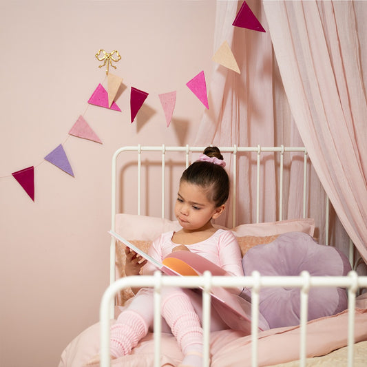 Viltslinger Vlag Roze Lila