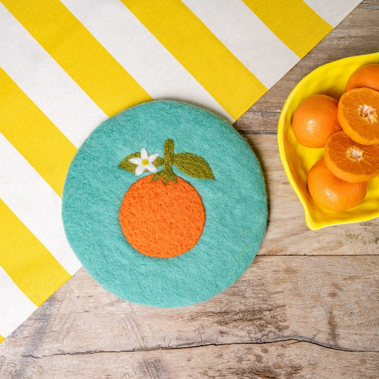Coaster 20 cm Orange