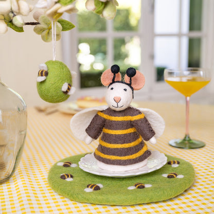 Hanger Ei Bijtjes Lichtgroen