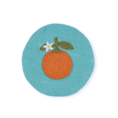 Coaster 20 cm Orange