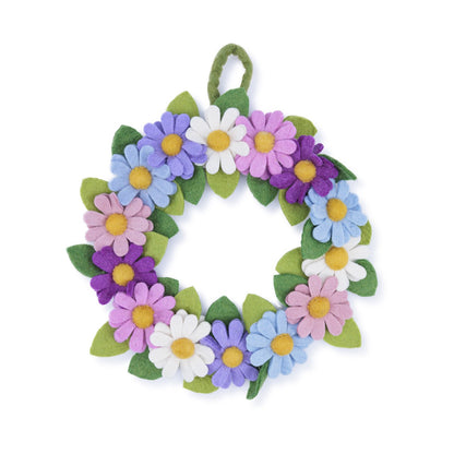 Wreath Daisies Violet Shades XL