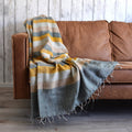 Plaid Ochre Yellow Cream