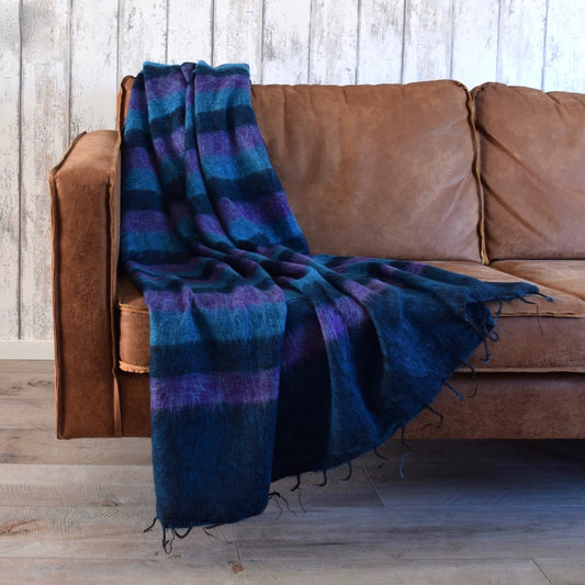 Plaid Turquoise Paars