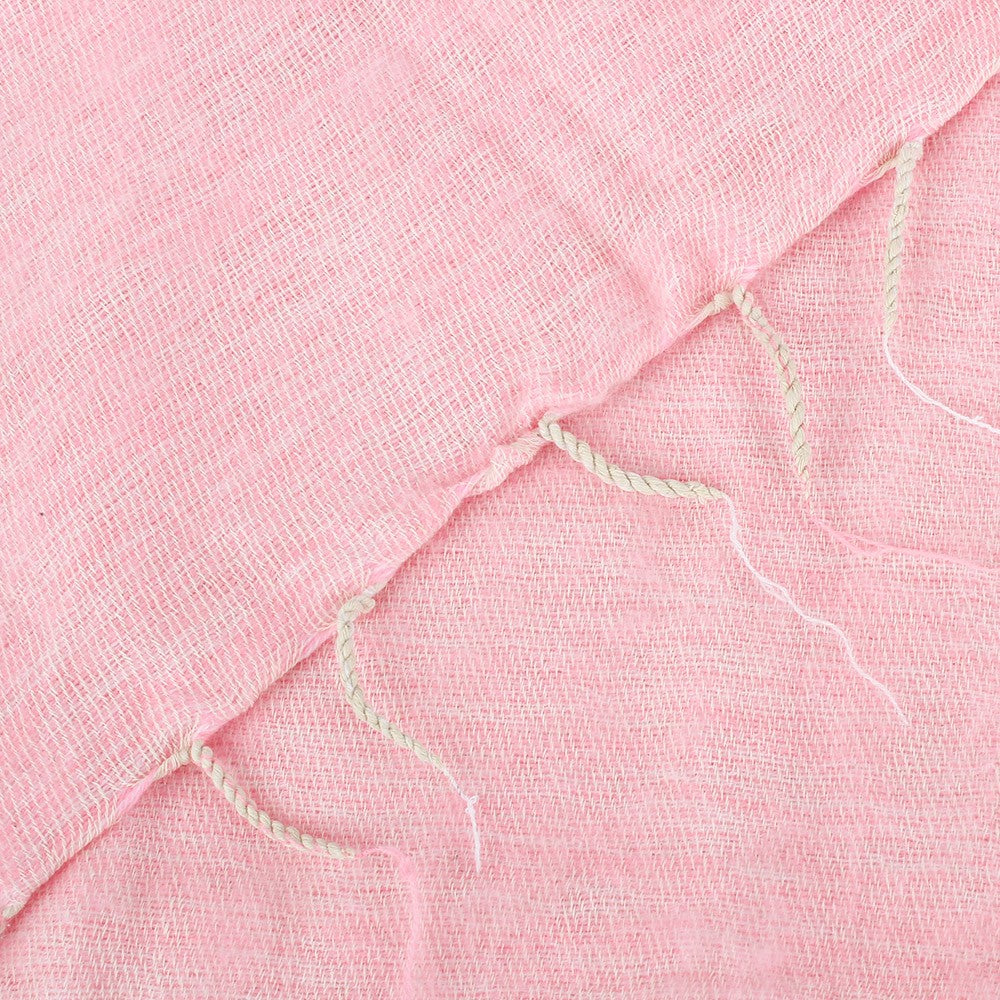 Detailfoto van plaid roze