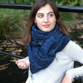 Shawl Jeans Blue Gray