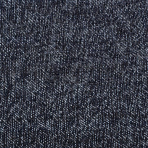 Detailfoto van sjaal jeansblauw grijs