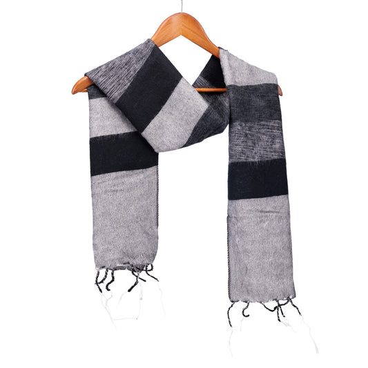 Halstuch Schwarz Grau