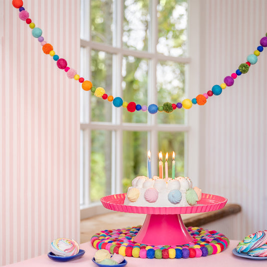 Viltslinger Viltballetjes Pompoms Multicolor