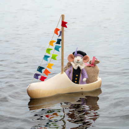 Decoratie Muis Pietermuis Lila