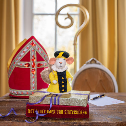 Dekorationsmaus Pietermouse Gelb