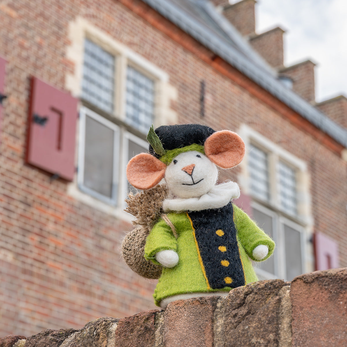 Decoratie Muis Pietermuis Groen